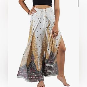 Wide Leg Palazzo Pants for Yoga Lounge